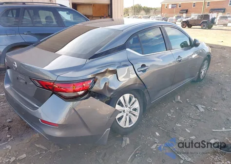 2022 Nissan Sentra S Xtronic Cvt from USA, damaged, VIN 3N1AB8BV7NY279923